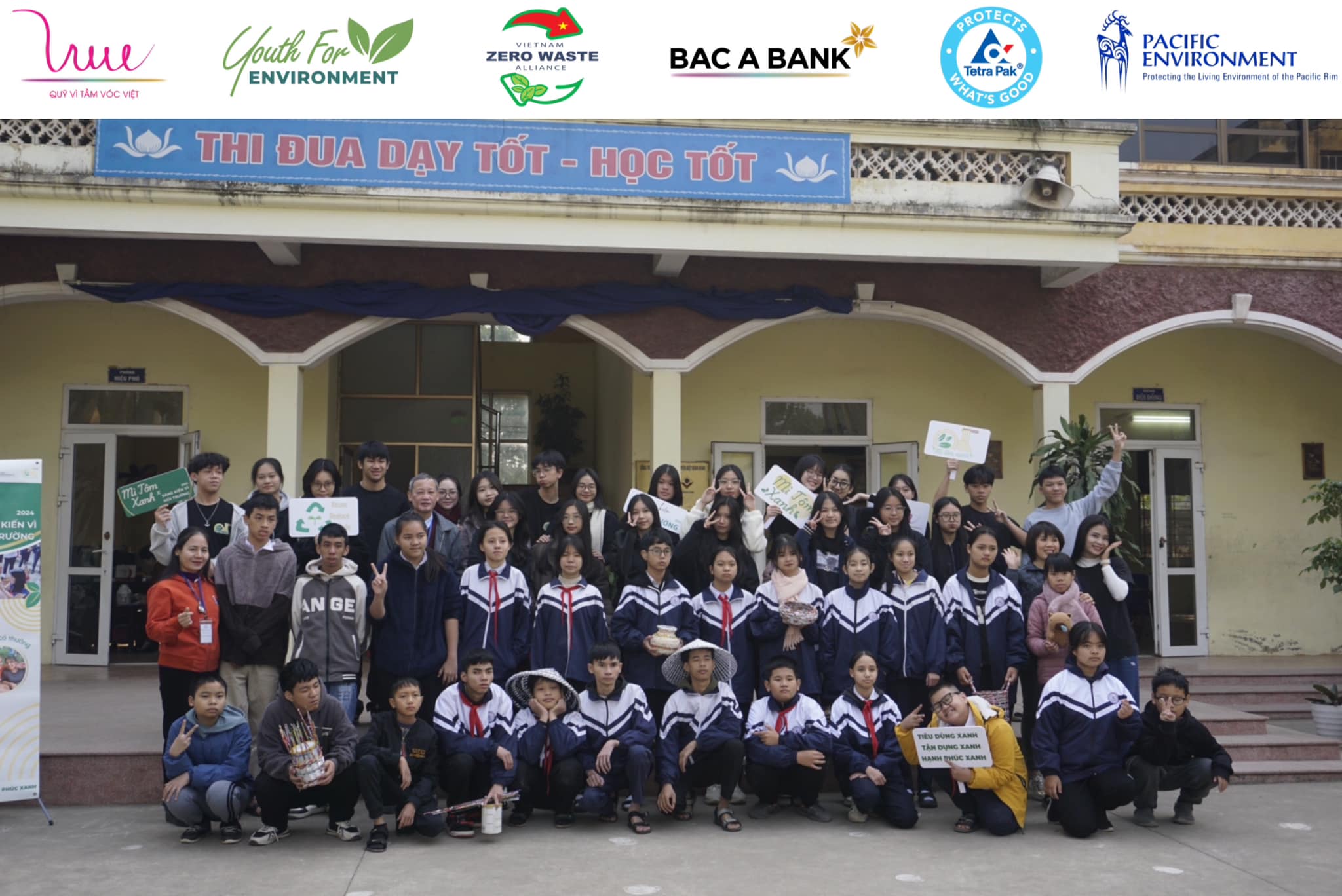 [Sáng kiến vì Môi trường 2024] Dự án Mì Tôm Xanh tổ chức hoạt động tái chế và giáo dục môi trường tại Trường Chuyên biệt Bình Minh